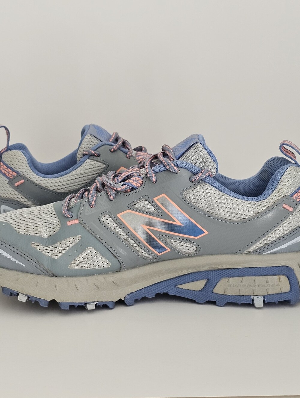 New Balance WTE412A3 412 v3 Trail Running Shoes Women's 8 D Grey Purple Blue - Picture 6 of 12